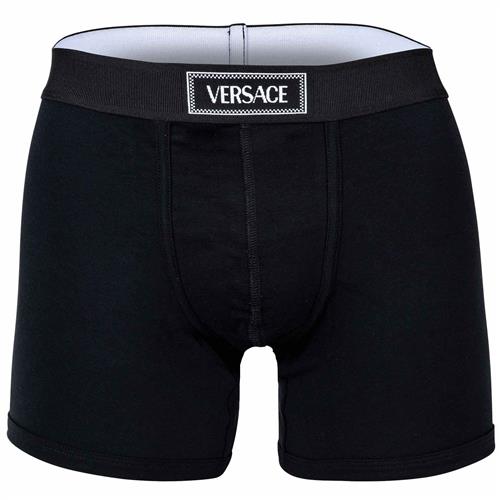 VERSACE Boksershorts  sort / hvid