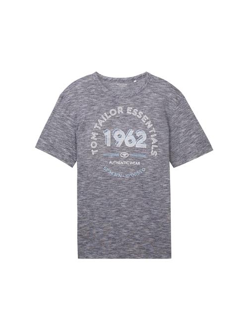 TOM TAILOR Bluser & t-shirts  natblå / lyseblå / hvid