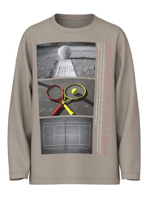 NAME IT Langærmet Bluse Voto Vintage Khaki Tennis