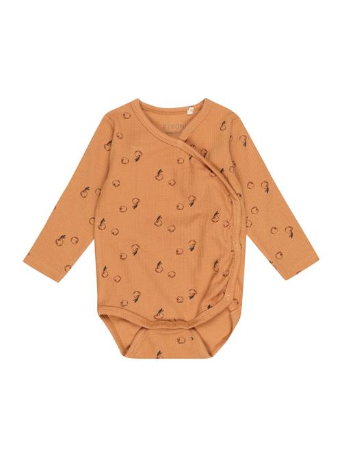 Fixoni Sparkedragt/Body  karamel / mørkegrøn / sort