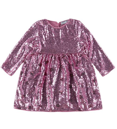 Name It Kjole - NmfRuscing - Lilac Sachet m. Palietter