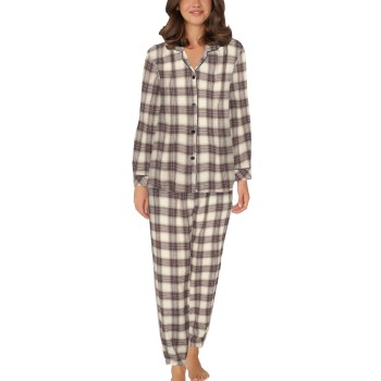 Lady Avenue Cotton Flannel Pyjamas Flerfarvet bomuld Large Dame