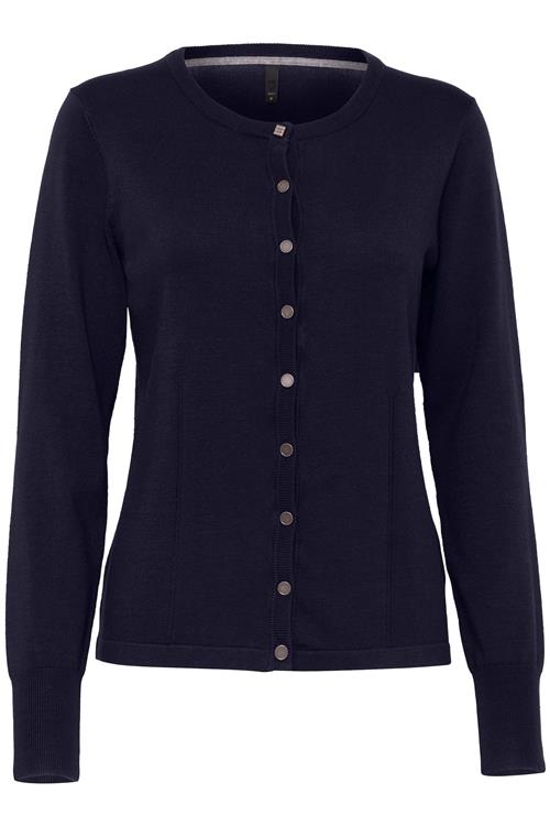 PULZ Jeans Cardigan 'SARA'  mørkeblå