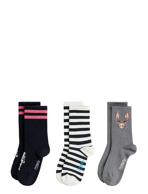 Mini Rodini | Bat 3-Pack Socks | 28/31