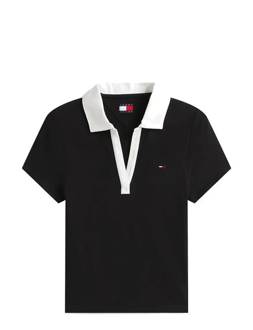 Tommy Jeans | Tjw Slim Contrast V Ss Polo Ext | XS