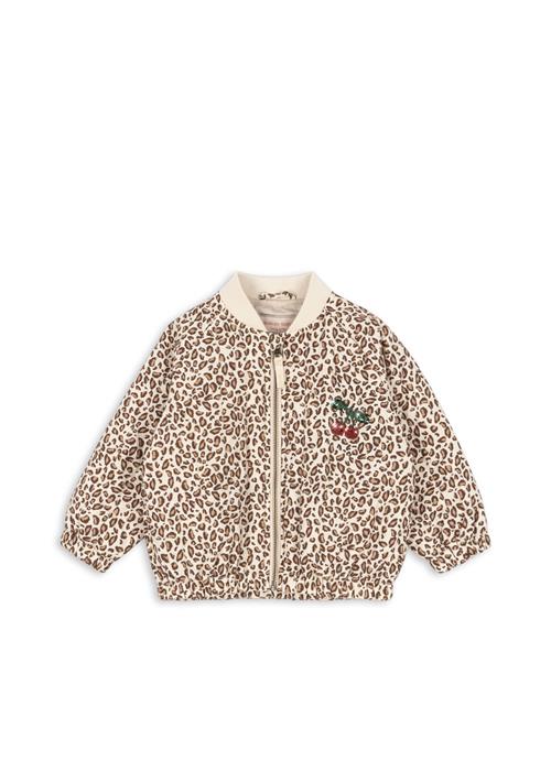 Konges Sløjd Juno Bomberjakke Med Pailletter Leo  Leo 9 months  Brun  9 måneder  unisex