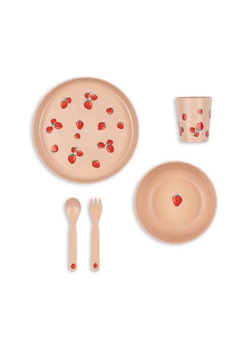 Konges Sløjd Middagssæt Fragola  Fragola One Size  Lyserød  One Size 18 M+ unisex