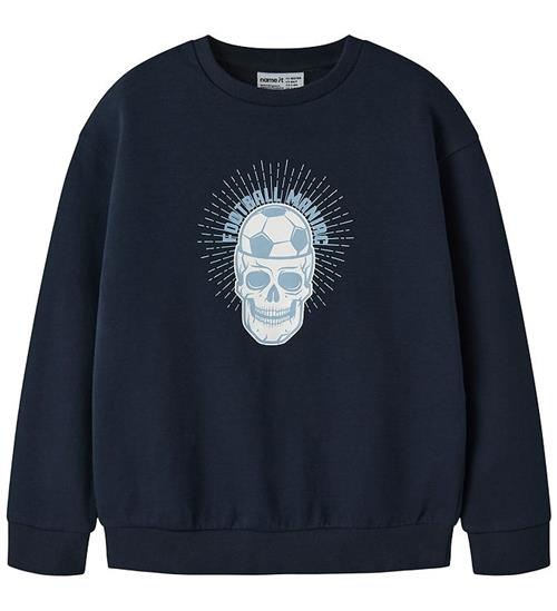 Name It Sweatshirt - NkmVildar - Navy Blazer/Football Maniac