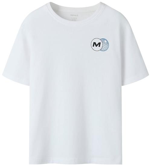 Name It T-shirt - NkmBenno - Bright White