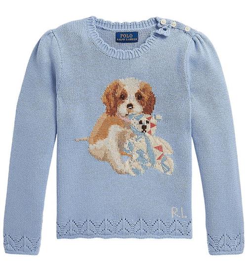 Polo Ralph Lauren Bluse - Strik - Chambray Blue