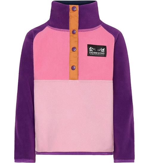 Didriksons Fleecetrøje - Monte - Light Heather Pink