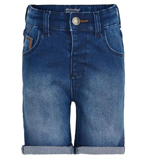 Minymo Shorts - Stretch - Blå Denim