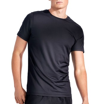 Bread & Boxers Bread and Boxers Active Crew Neck Sort polyester X-Small Herre