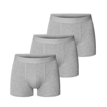 Bread & Boxers Bread and Boxers Boxer Briefs 3P Grå økologisk bomuld XX-Large Herre