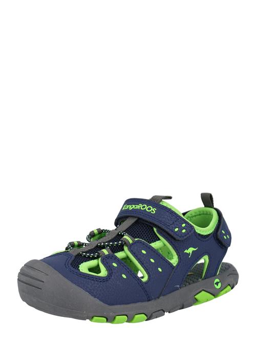 KangaROOS Åbne sko 'Trek'  navy / grå / lime