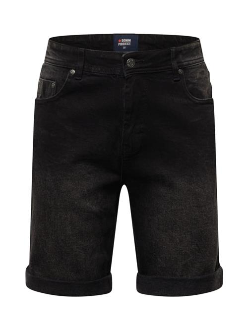 Denim Project Bukser 'Mr. Orange'  black denim