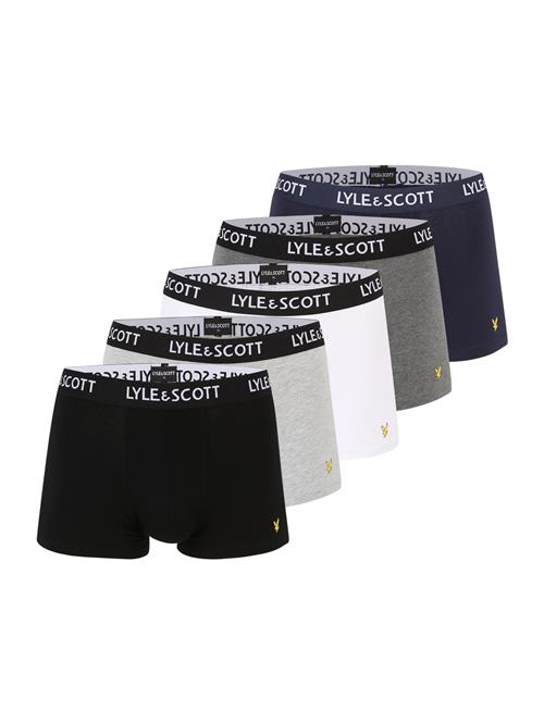 Lyle & Scott Boksershorts 'MILLER'  navy / lysegrå / mørkegrå / sort / hvid