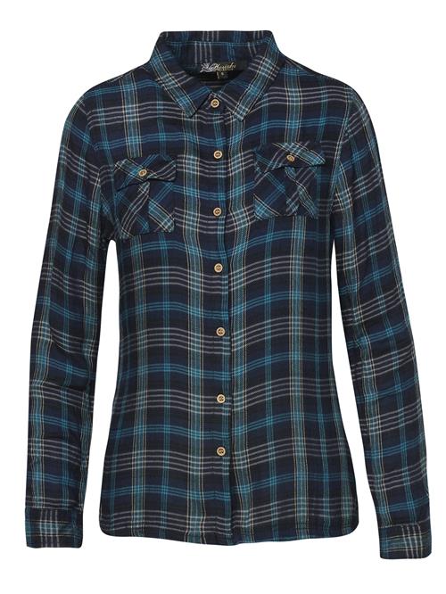 KOROSHI Bluse  blå / grøn