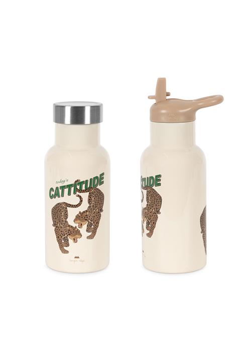 Konges Sløjd Termoflaske Cattitude  Cattitude One Size  Hvid  One Size 18 M+ unisex