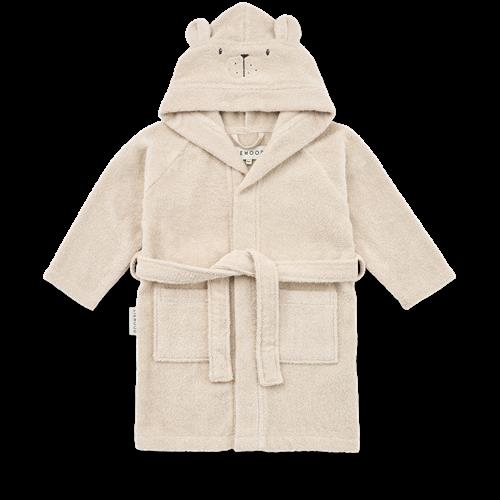 Liewood Lily Polarbear-badekåbe Sandy  Sandy-5-6 Y  Beige  5-6 år  unisex