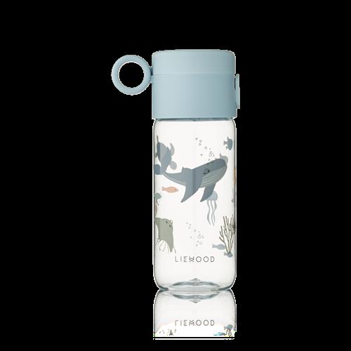 Liewood Clemence Tritan-flaske 350 Ml Sea Creature / Sandy  Sea Creature / Sandy-OS  Beige  One Size 4 Y+ unisex