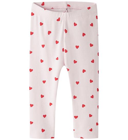 Name It Leggings - NbfBheart - Cradle Pink