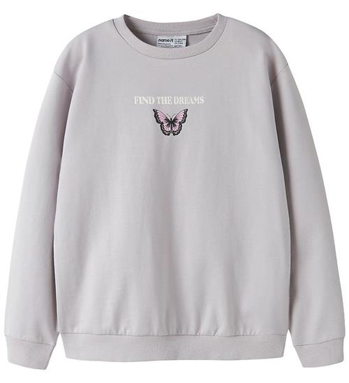 Name It Sweatshirt - NkfVenus - Lilac Marble/NY League