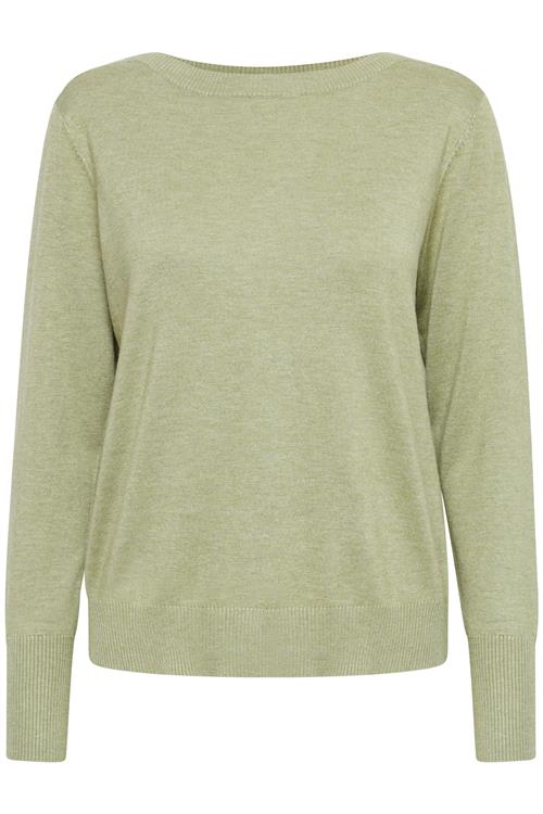 PULZ Jeans Pullover 'SARA'  lysegrøn