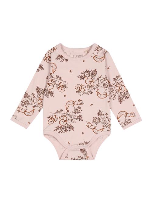 Fixoni Sparkedragt/Body  brun / lilla