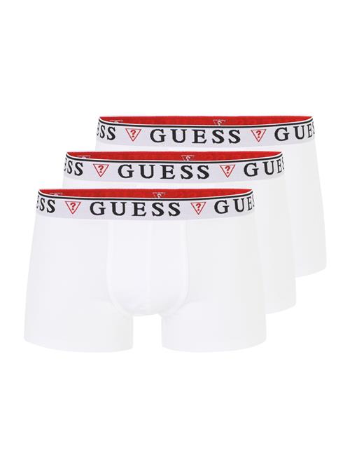 GUESS Boksershorts 'BRIAN'  rød / sort / hvid