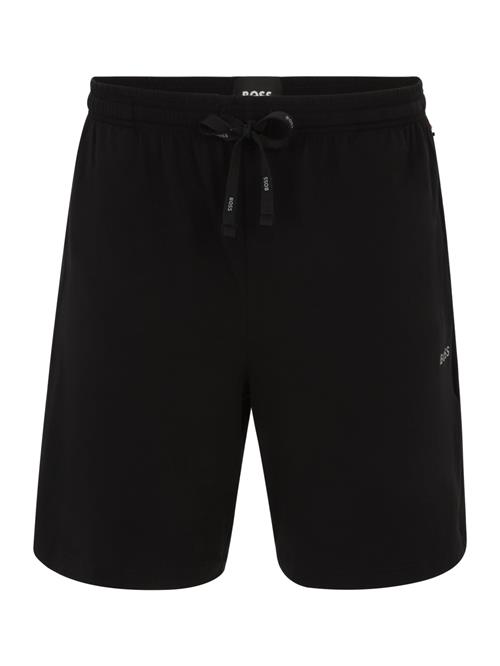 BOSS Bukser  grå / sort