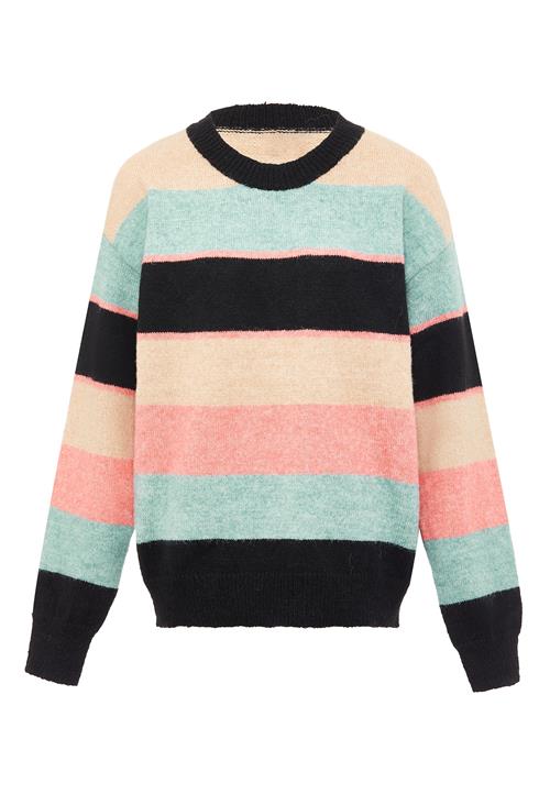 Jalene Pullover  himmelblå / pitaya / pudder / sort