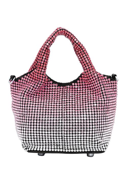 FELIPA Håndtaske  pink / sort / sølv