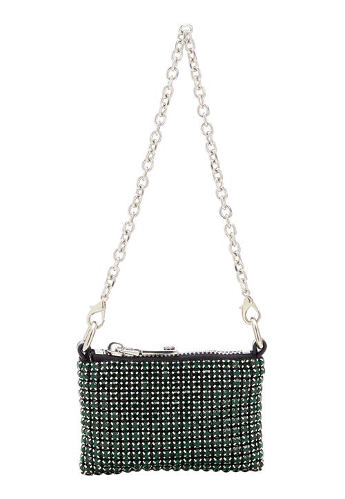 FELIPA Skuldertaske  smaragd / sort
