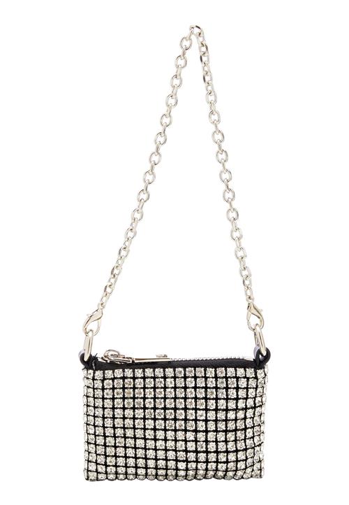 faina Skuldertaske  sort / sølv