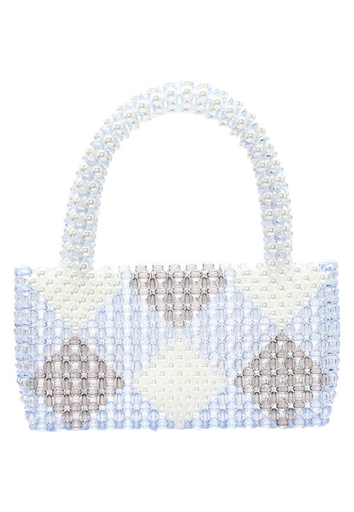 FELIPA Håndtaske  creme / lyseblå