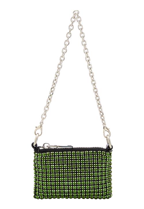 faina Skuldertaske  grøn / sort