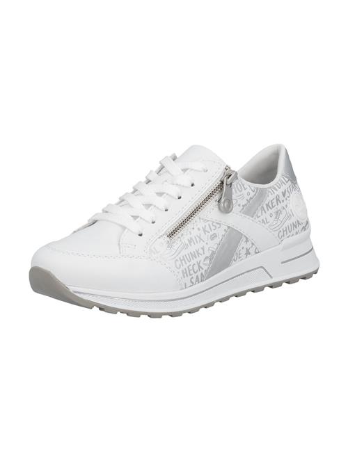 Rieker Sneaker low  sølv / hvid