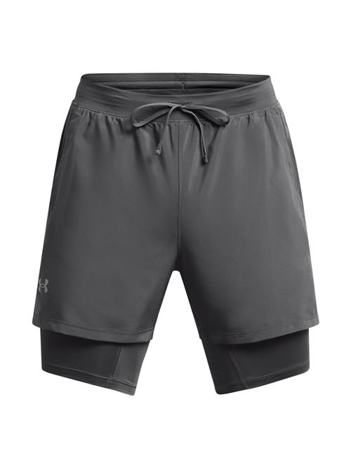 UNDER ARMOUR Sportsbukser 'Launch'  mørkegrå