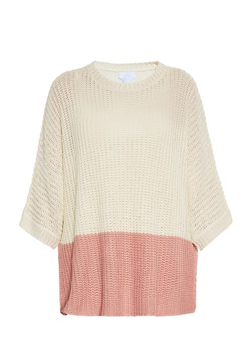 usha BLUE LABEL Pullover  creme / lyserød