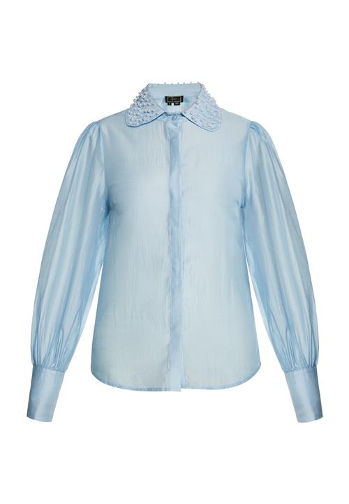 faina Bluse  lyseblå