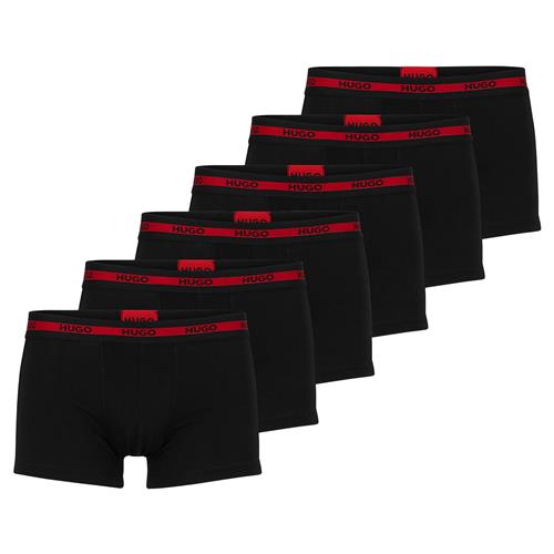 HUGO Boksershorts  lys rød / sort