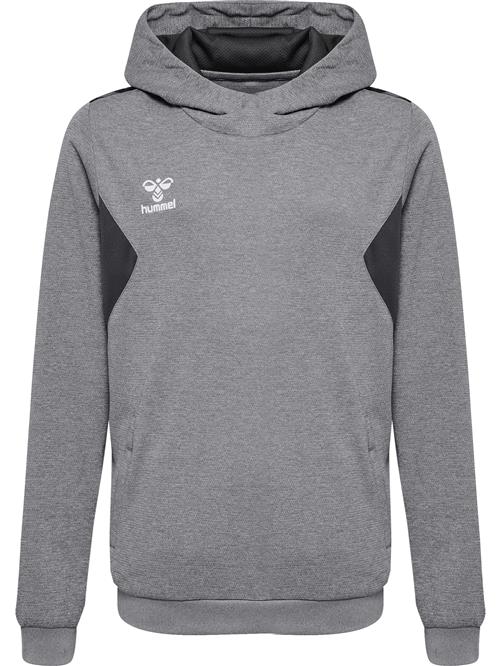 Hummel Sportsweatshirt 'Authentic'  grå-meleret / sort / hvid