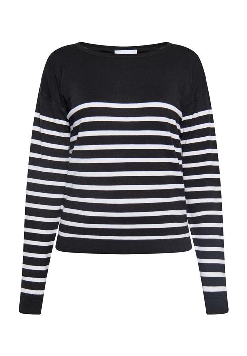 usha BLUE LABEL Pullover  sort / hvid