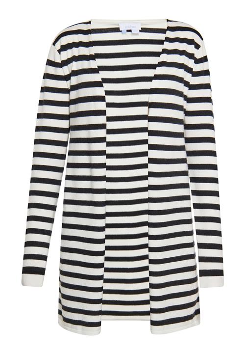 usha BLUE LABEL Cardigan  sort / hvid