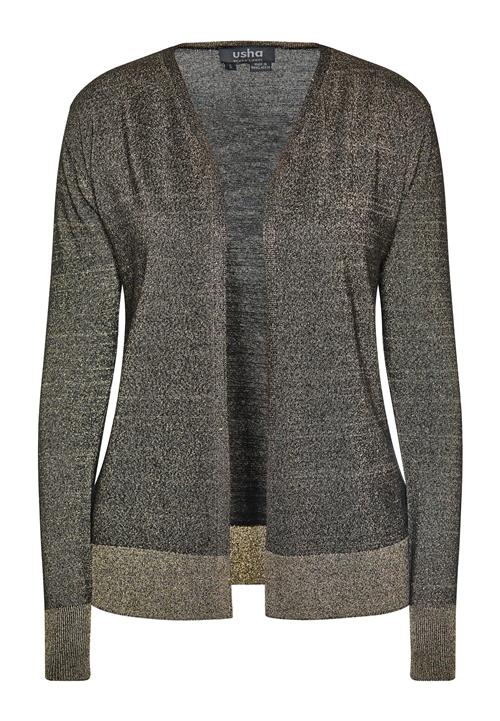 usha BLACK LABEL Cardigan  guld / sort