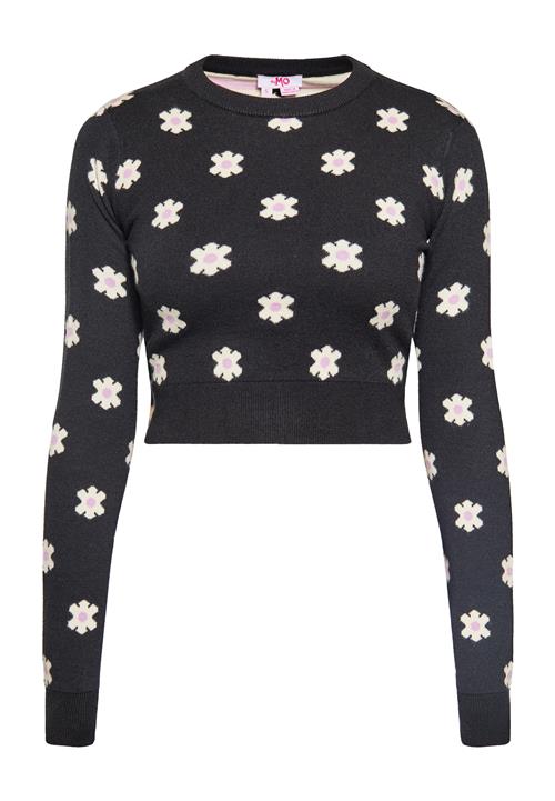 MYMO Pullover  sort / hvid