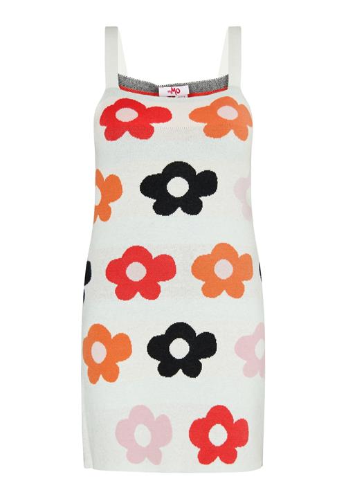 MYMO Sommerkjole  lyseorange / rød / sort / hvid
