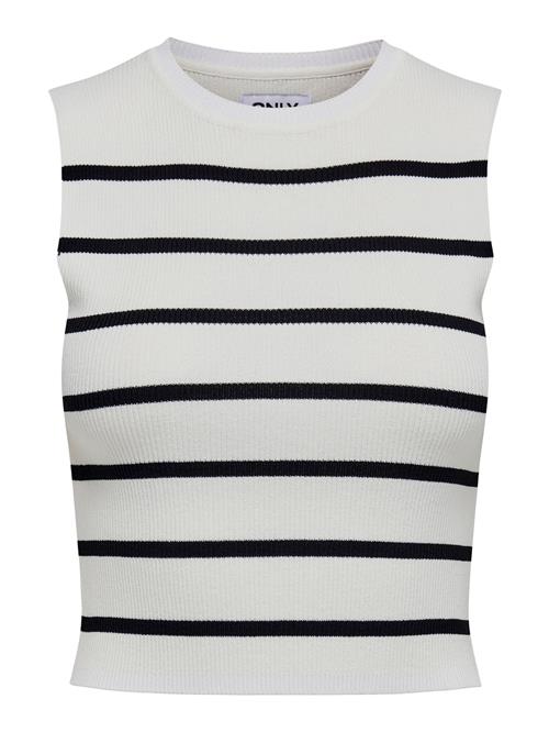 ONLY Sticktop 'Majli'  sort / hvid