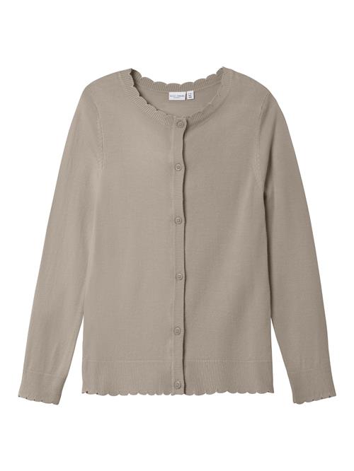 NAME IT Cardigan 'Vamone'  mørkebeige